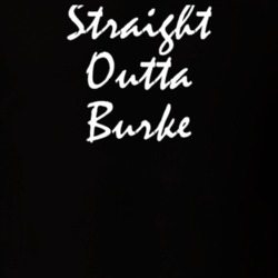 Burke Franklin County New York State Straight Outta Hip Hop Parody T Shirt 5449309