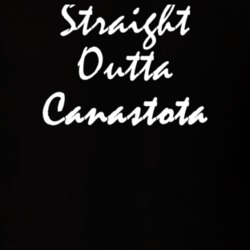 Canastota Madison County New York State Straight Outta Hip Hop Parody T Shirt 5449385