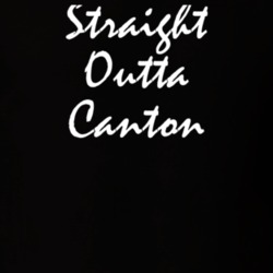 Canton St Lawrence County New York State Straight Outta Hip Hop Parody T Shirt 5449404