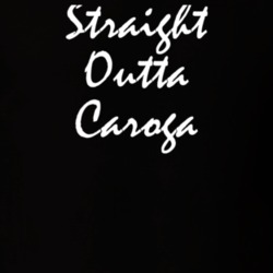 Caroga Fulton County New York State Straight Outta Hip Hop Parody T Shirt 5449419