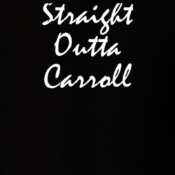 Carroll Chautauqua County New York State Straight Outta Hip Hop Parody T Shirt 5449425