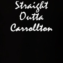 Carrollton Cattaraugus County New York State Straight Outta Hip Hop Parody T Shirt 5449428