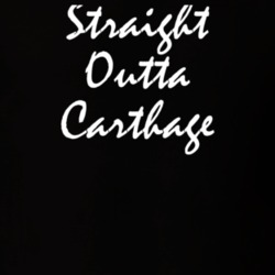 Carthage Jefferson County New York State Straight Outta Hip Hop Parody T Shirt 5449433
