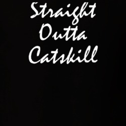Catskill Greene County New York State Straight Outta Hip Hop Parody T Shirt 5449470