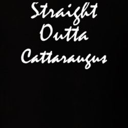Cattaraugus Cattaraugus County New York State Straight Outta Hip Hop Parody T Shirt 5449473