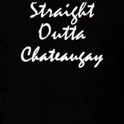 Chateaugay Franklin County New York State Straight Outta Hip Hop Parody T Shirt 5449517