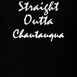 Chautauqua Chautauqua County New York State Straight Outta Hip Hop Parody T Shirt 5449528