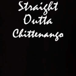 Chittenango Madison County New York State Straight Outta Hip Hop Parody T Shirt 5449561