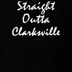 Clarksville Allegany County New York State Straight Outta Hip Hop Parody T Shirt 5449591