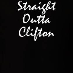 Clifton St Lawrence County New York State Straight Outta Hip Hop Parody T Shirt 5449618