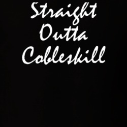 Cobleskill Schoharie County New York State Straight Outta Hip Hop Parody T Shirt 5449638