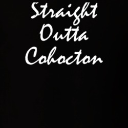 Cohocton Steuben County New York State Straight Outta Hip Hop Parody T Shirt 5449648