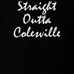 Colesville Broome County New York State Straight Outta Hip Hop Parody T Shirt 5449663
