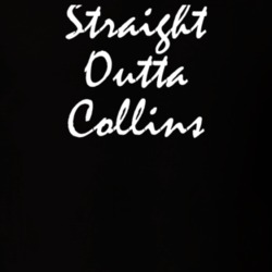 Collins Erie County New York State Straight Outta Hip Hop Parody T Shirt 5449667