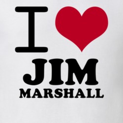 Jim Marshall New York Brooklyn Baseball Sports I Heart Love T Shirt 6546700