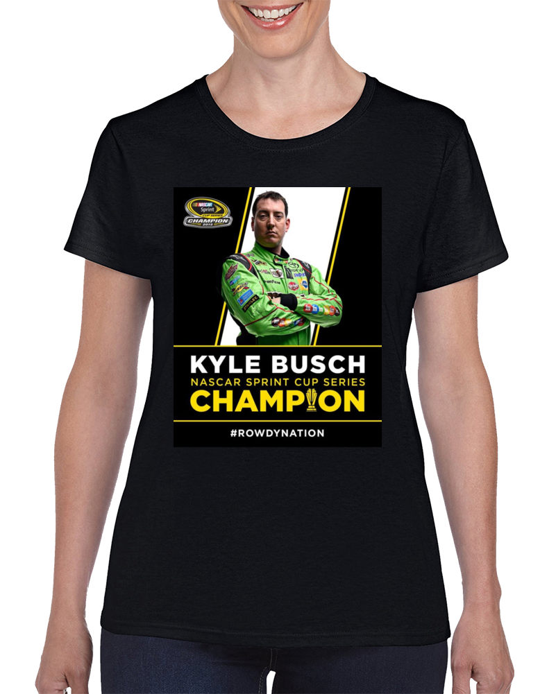 Kyle Busch Ladies T Shirt