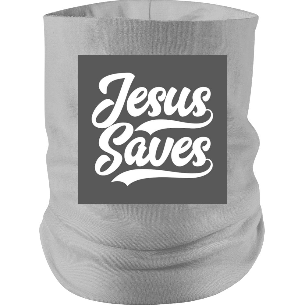 Jesus Saves Neck gaiter