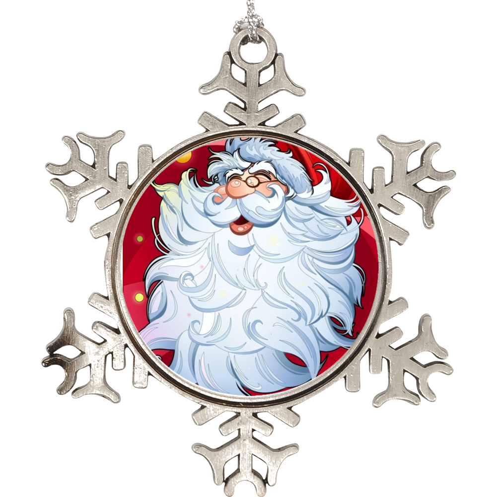 Santa Holiday Ornament