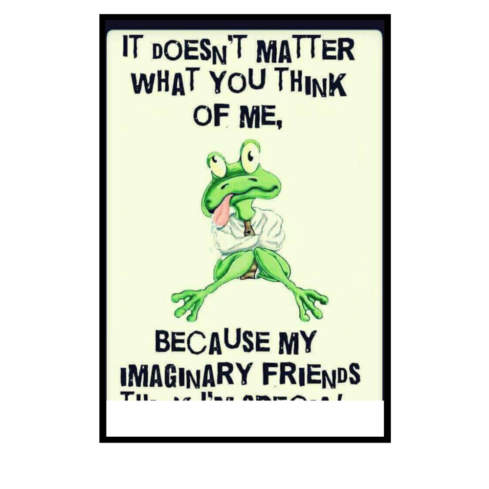 It Doesn't Matter What You Think Of Me ! Poster