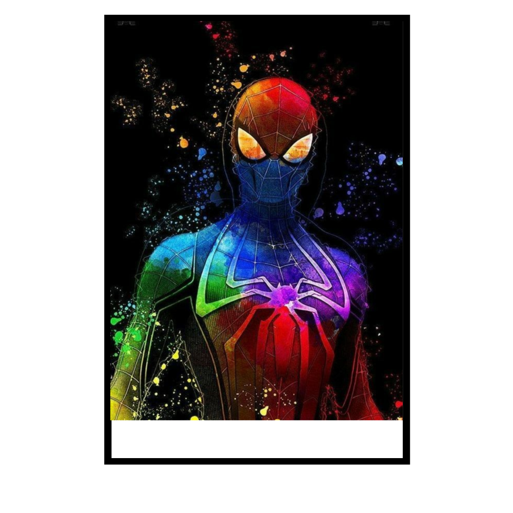 Spider - Man Retro Art Poster