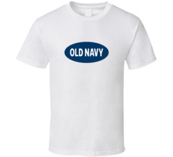 Old Navy Cool Logo Mens Womens T Shirt