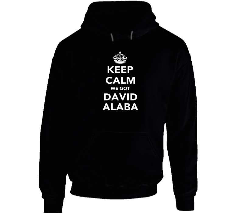 David Alaba Keep Calm Munich Soccer Fan Hoodie