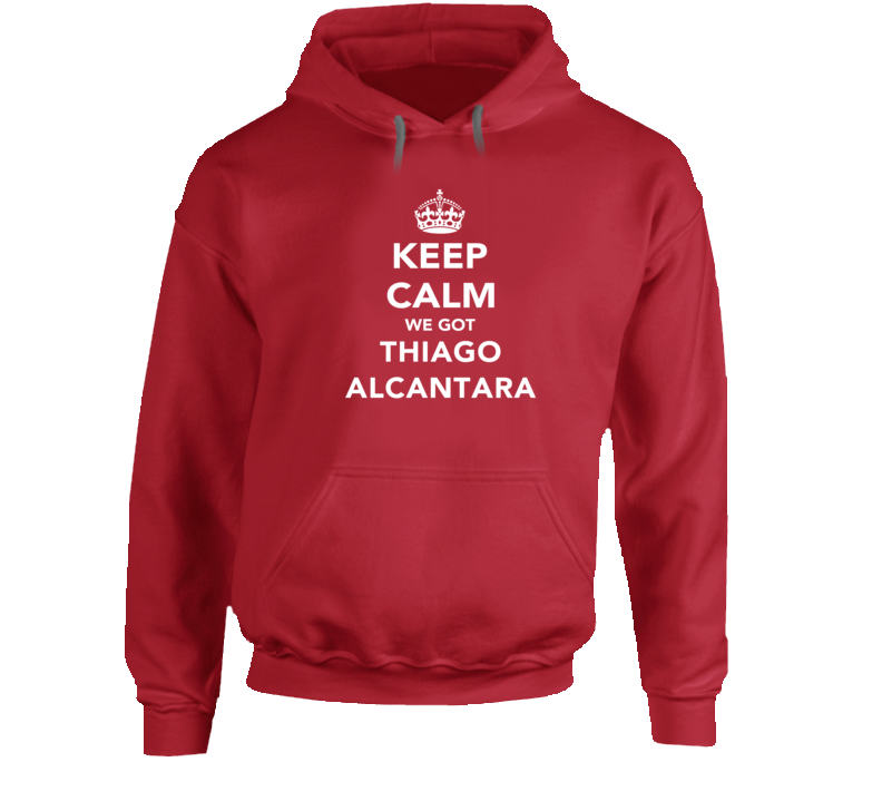 Thiago Alcantara Keep Calm Munich Soccer Fan Hoodie Thiago Alcantara Keep Calm Munich Soccer Fan Hoodie