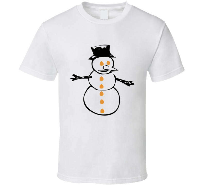 Snowman Christmas Gift Idea Cool Holiday Present T Shirt