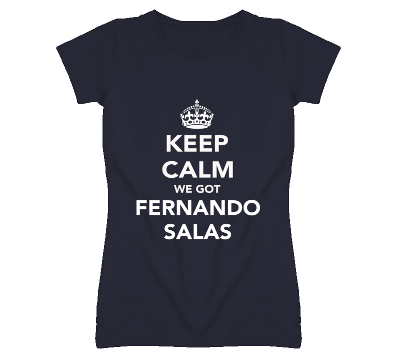 Keep Calm Fernando Salas Angels Fan Ladies Funny T Shirt