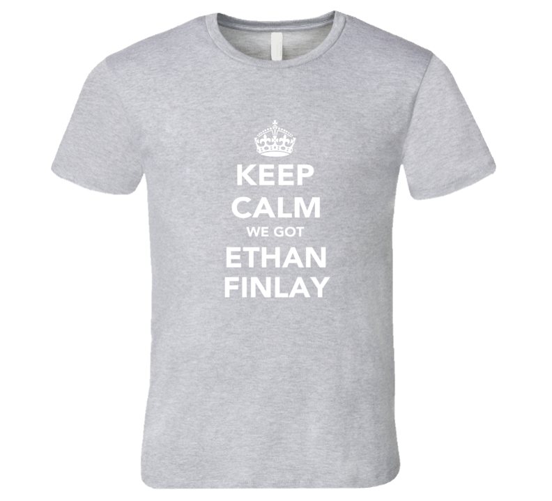 Ethan Finlay Keep Calm Columbus Soccer Fan Mens Funny T Shirt