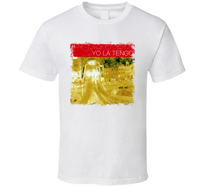 Yo La Tengo I Can Hear the Heart Beating Album Cover Worn Look T Shirt Yo La Tengo I Can Hear the Heart Beating Album Cover Worn Look T Shirt