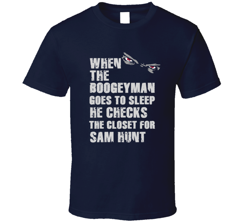 Sam Hunt Boogeyman Football Sports New England T Shirt