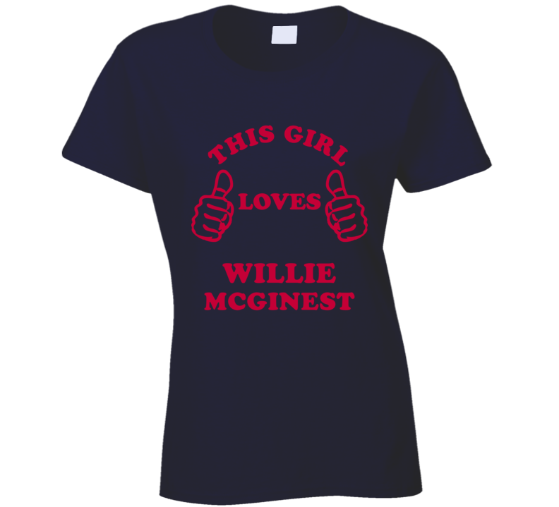 Willie McGinest This Girl Loves Football Sports New England T Shirt Willie McGinest This Girl Loves Football Sports New England T Shirt