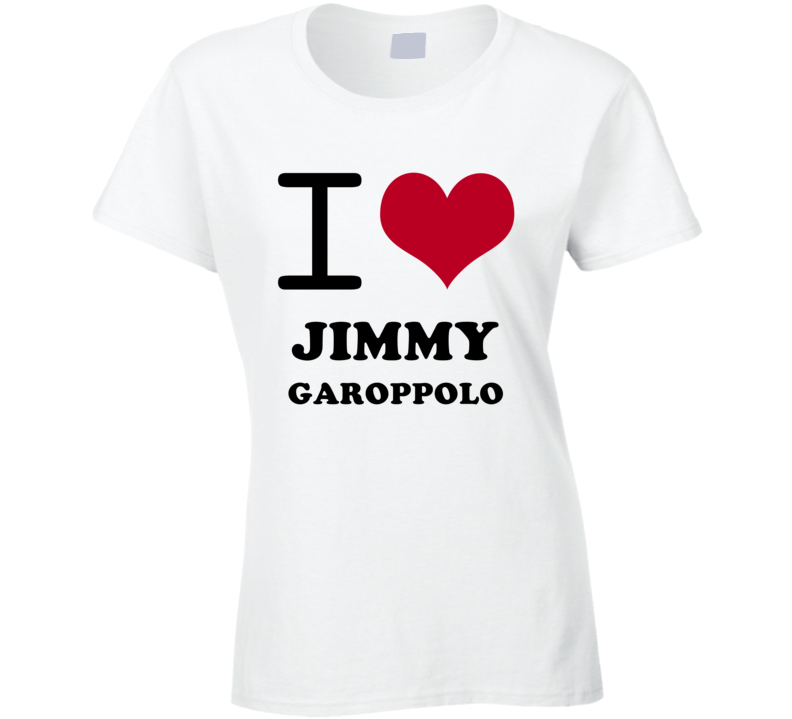 Jimmy Garoppolo I Heart Love Football Sports New England T Shirt Jimmy Garoppolo I Heart Love Football Sports New England T Shirt