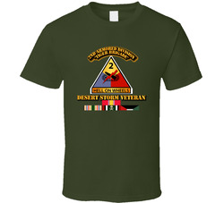 2nd Armored Division - Desert Storm Veteran T Shirt 15264093