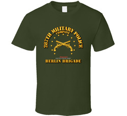 287th Military Police Company - Berlin Brigade T Shirt 16878127