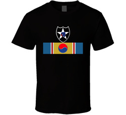 Korean War Svc Medal - 2nd Infantry Division T Shirt 19072552