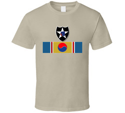 Korean War Svc Medal - 2nd Infantry Division T Shirt 19072554