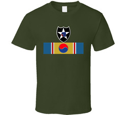 Korean War Svc Medal - 2nd Infantry Division T Shirt 19072555