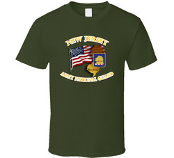 ARNG - DUI- ARNG New Jersey w Flag T Shirt 19086858