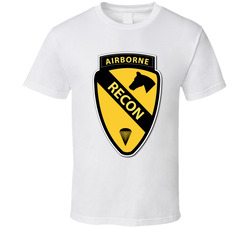 1st Cav - Recon w Abn Tab T Shirt 20648108