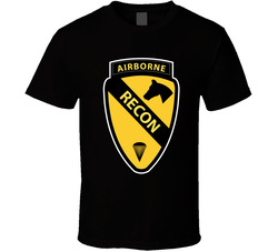 1st Cav - Recon w Abn Tab T Shirt 20648223