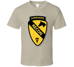 1st Cav - Recon w Abn Tab T Shirt 20648289