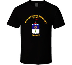 COA - 21st Infantry Regiment T Shirt 22168820