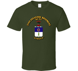 COA - 21st Infantry Regiment T Shirt 22168906