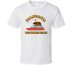 California - The Golden State T Shirt 22396289
