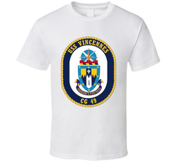 USS Vincennes (CG 49) without Text T Shirt 22661029