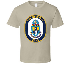 USS Vincennes (CG 49) without Text T Shirt 22661407