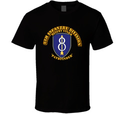8th Infantry Div - Desert Storm - Pathfinder T Shirt 22874330