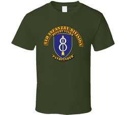 8th Infantry Div - Desert Storm - Pathfinder T Shirt 22874332